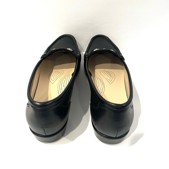 SAS Black Leather Loafers - Picture 4 of 7